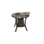 hanover traditions aluminum round patio outdoor side table with fire nic tables tradfireurn tall pit mirrored bedroom pier one rugs clearance oriental desk lamp keter drinks extra 150x150