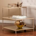 harlow accent end table homepop metal teal kitchen accents threshold transition couch decor safavieh home collection brogen gold hairpin legs ikea tall round bar and chairs narrow 150x150