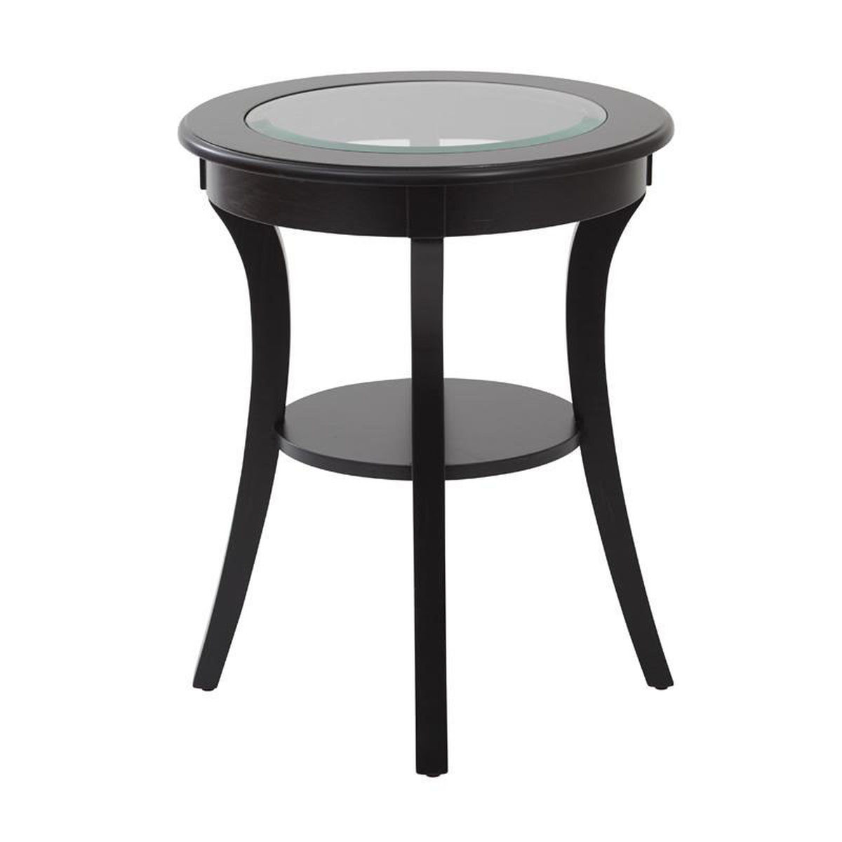 harper black glass accent table bizchair office star products round wood and metal our osp designs top with finish shelf drop leaf chair storage asian lamp small pine end