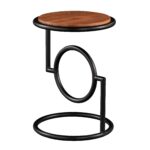 harper blvd bera round accent table mango wood top free shipping today hampton bay woodbury outdoor sideboards and buffets market umbrella adjustable height side iron company home 150x150