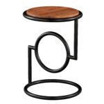 harper blvd bera round accent table mango wood top free shipping today outside patio mats and coasters iron company adjustable height side drum chairs with back modern crystal 150x150
