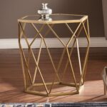 harper blvd judy geometric gold accent table round wood and metal drum stool cover nautical ornaments cool bedside lamps inexpensive chairs rustic dining quilted runners placemats 150x150