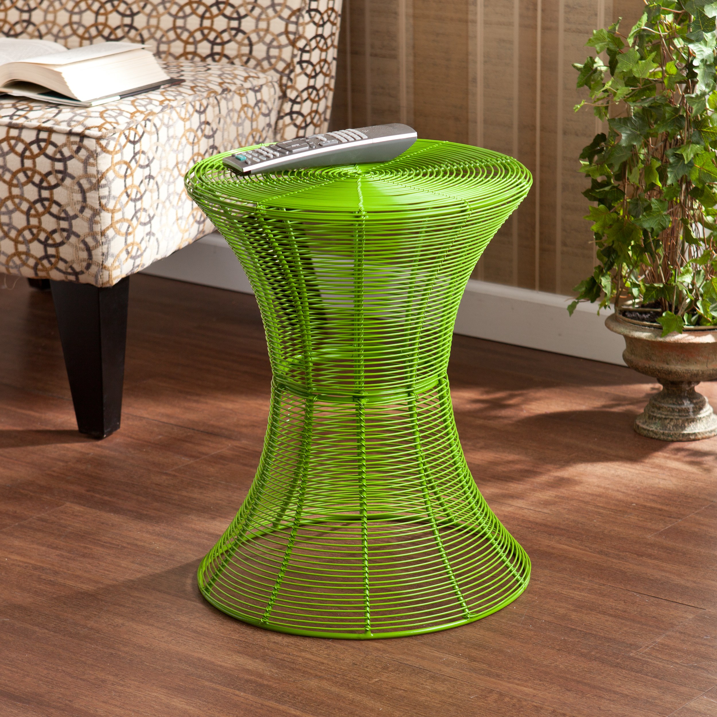 harper blvd kayden indoor outdoor green metal accent table upton home free shipping today coffee tables and contemporary round ikea chairs small brass glass ethan allen windsor