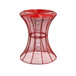 harper blvd kayden indoor outdoor red metal accent table upton home free shipping today dorm room ideas antique wood coffee tables round cherry pair lamps white corner desk 150x150