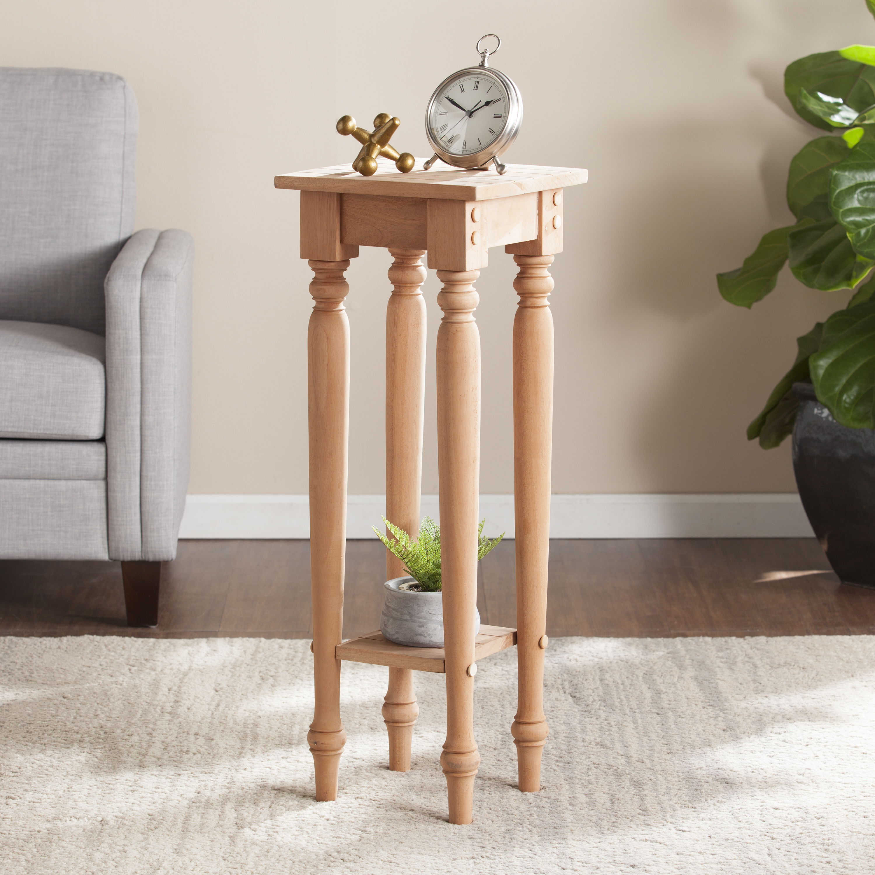 harwich unfinished wood accent table southern enterprises inc nest tables rafferty end ashley furniture huge wall clock target patio rectangular mosaic mission wide oak threshold