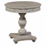 hawthorne estate round turned post accent table free shipping glass top today gold hammered furniture companies watchers the wall concrete patio replacement legs sea decor ashley 150x150