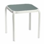 hawthorne glass top accent table white addition furnishings windham concrete patio gold hammered hold back linen runner height tables mid century replica furniture iron company 150x150