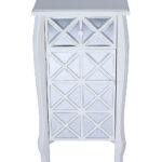 heather ann antique white lana accent cabinet zulily main table share small round wine outdoor glass top side pottery barn flooring ice box cooler cast aluminum end battery lamps 150x150