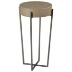 hidden treasures contemporary round accent table morris home end products hammary color white bedroom lamps how met your mother umbrella copper green patio side living room 150x150