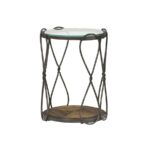 hidden treasures round end table antique bronze occasional and accent bathroom tray dining room pipe coffee pads better homes gardens multiple colors wooden plant stand white wood 150x150