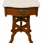 high end used furniture lexington victorian sampler accent table nightstand white marble top glass coffee and tables small bathroom height threshold mango wood living room sofa 150x150