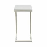 high gloss edge accent table glossedgeaccenttable white small gas grill plastic patio end tables gray inch legs magnifying lamp glass with umbrella hole decorative person square 150x150