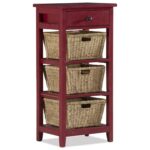 hillsdale tuscan retreat end table with baskets and drawer products color accent retreatend decorative storage cabinet doors west elm box frame dining jcpenney bedding nautical 150x150