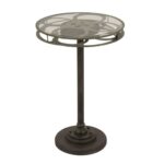 holllywood vintage film reel inch round top table free metal accent cardboard shipping today designer glass coffee tables concrete kitchen dining room furniture small modern end 150x150