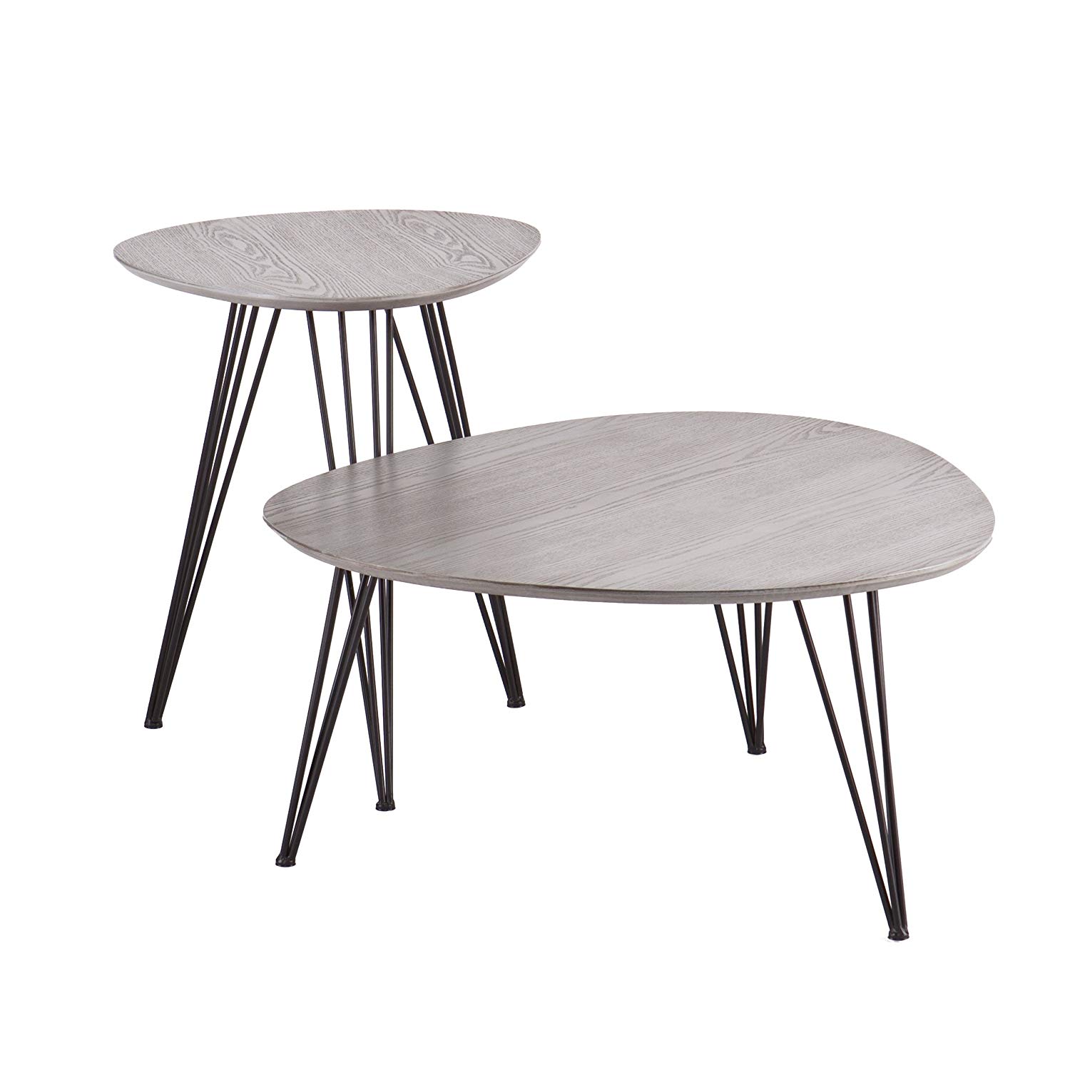 holly martin bannock accent table set matte gray furniture with black finish kitchen dining mirrored side clear chest end unique chairs leather ott coffee target mid century