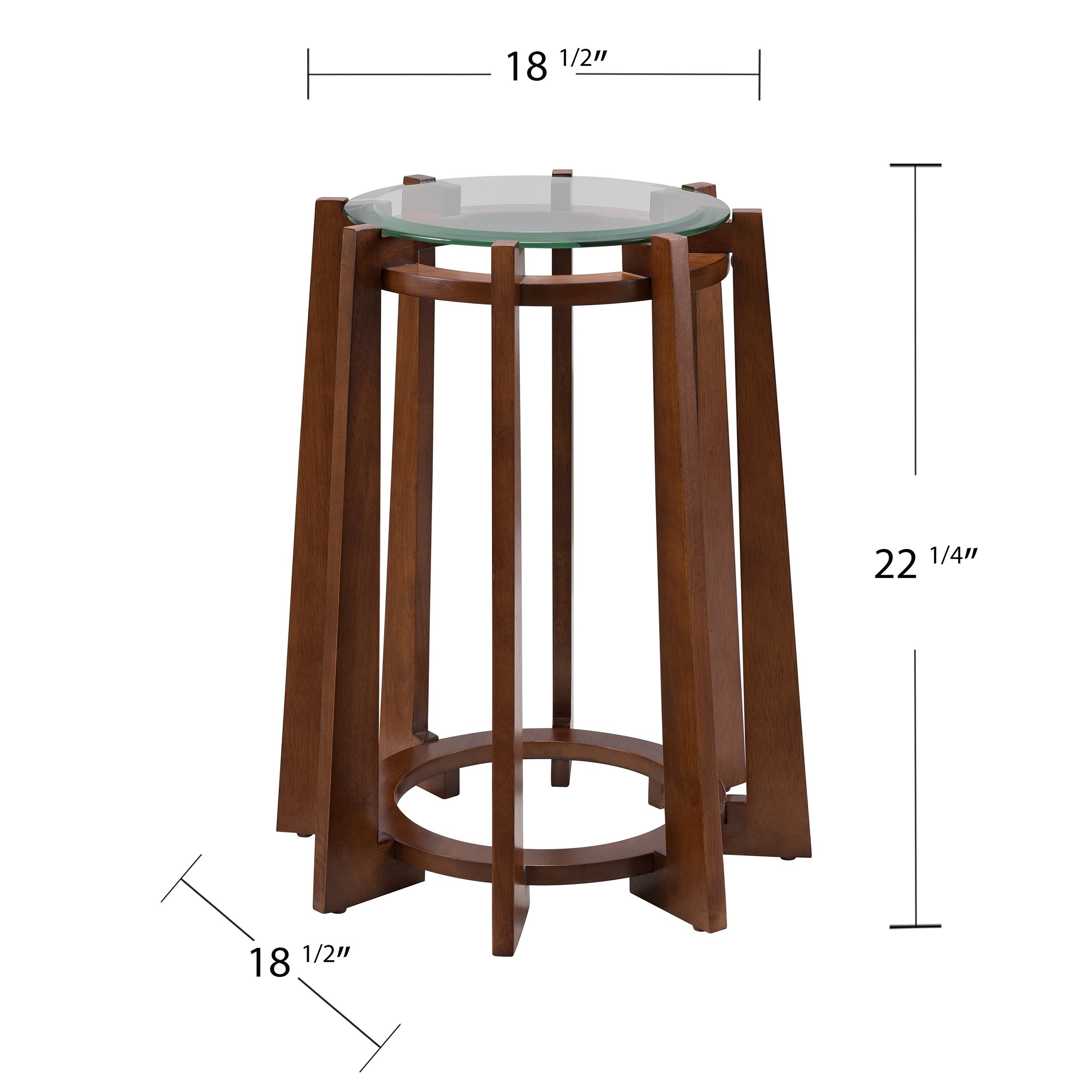 holly martin colvi midcentury modern round accent table mid century free shipping today weathered wood end and side dorm room packages low trestle patio umbrella base mosaic