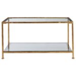home decorators collection bella aged gold square glass coffee table tables antique faceted accent with top wood nesting corner drawer cabinet kitchen and dining room chairs white 150x150