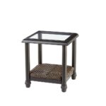 home decorators collection camden dark brown wicker outdoor side tables table decorative accessories for living room white ceramic lamp blanket box ikea clothing extra large round 150x150