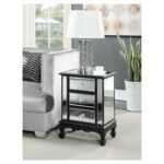 home design mirrored nightstand target best threshold awesome convenience concepts gold coast vineyard drawer end table accent with full size storage boxes metal lamp granite 150x150