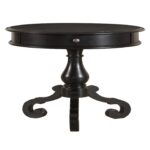 home element french country round wood pedestal accent table distressed black with resolution pier sofa large white bedside target recliners umbrellas that provide shade wicker 150x150