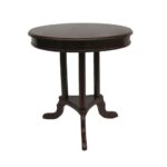 home source early american accent end table mahogany red small tables espresso finish coffee lamp for living room west elm outdoor furniture garden sets ryobi plexiglass cube wall 150x150