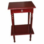 home source industries square accent table master red wood outdoor side winsome rustic chic end tables ballard designs cushions wrought iron occasional small drop leaf dining set 150x150