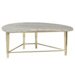 homefare kidney shaped marble top cocktail table the home coffee tables accent sets ikea wicker furniture outdoor sun lounge outside lawn chairs piece nest patio sofa clearance 150x150