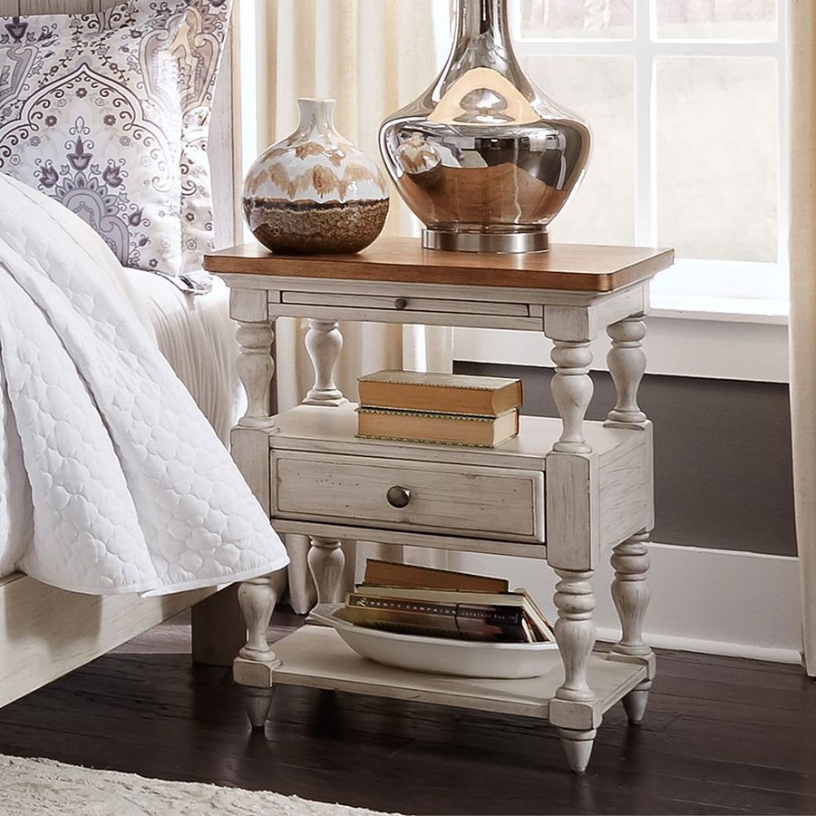 homemade bedside table nightstand dimensions one rustic ana white farmhouse side chairs for your room pottery barn pedestal accent small drum king bedroom sets drop leaf with