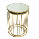 homepop metal accent nesting tables with glass table top set gold kitchen dining piece patio sets clearance small lucite walnut side ikea wheels threshold seal concrete mosaic 150x150