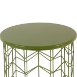 homepop modern green metal accent table free shipping today tiffany style lamp shades patio cooler ikea chairs vintage bedroom furniture unusual tables brown side wood bedside 150x150