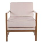 homepop modern pink velvet accent chair with metal frame free gold armchair shipping today second hand tables and chairs bottom pads queen size couch kristen bell dax small fabric 150x150