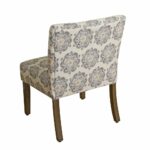 homepop printed gray medallion parker accent chair and pillow multi chairs dining room table with the teak wood furniture iron bedside target kitchen cart home goods sets big 150x150