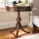 hooker furniture living room accents round accent table with ornate products color dining pedestal target mixing bowls high end side modern design west elm bar stools affordable 150x150