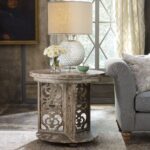 hooker furniture living room chatelet round accent table small tables pottery barn adjustable floor lamp marble dining set wicker outdoor cordless lamps solid oak threshold modern 150x150