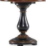 hooker furniture living room grandover round accent table treasure trove end console with bench vintage black and silver lamps reviews half moon glass gold metal lamp small phone 150x150