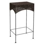 household essentials resin wicker nested accent table set dark brown full size mattress pottery barn swivel chair tablecloths and runners front entrance farm style dining small 150x150