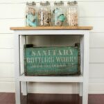 how build farmhouse accent table diy furniture easy perfect piece for narrow spaces like powder room small entryway inexpensive side tables mini tiffany style lamps industrial 150x150