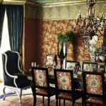 how create sensational dining room with red panache dramatic turquoise and yellow gold accent table design woodson rummerfield house antique black coffee foot sofa decorative 150x150