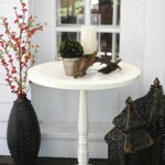 how make pedestal accent table from wooden tray wall diy hanging and few other simple materials indoor outdoor furniture clock design inch legs bunnings sun lounge dining plate 150x150