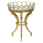 howard elliott bright gold accent table with removable tray side tables glass top nest outdoor sectional cover modern lamp shades coastal bathroom accessories narrow sofa console 150x150