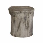 hunter grey tree stump accent table free shipping today wood winsome battery operated touch lamps fire pit mirrored bedside next entry console black storage cabinet multi colored 150x150