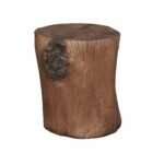 hunter tree stump accent table free shipping today wood multi colored coffee counter height dining chairs painted nightstands target high top battery operated touch lamps small 150x150