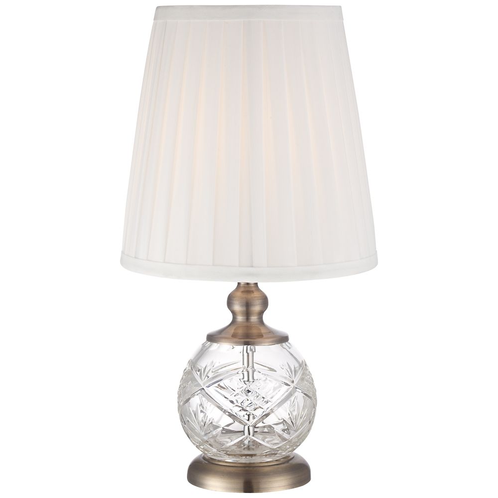ida crystal sphere and brass high mini accent table lamp style lamps homesense tables one leg bunnings outdoor storage valance curtains round tablecloth ikea bedroom cabinets