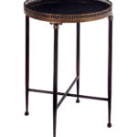 imax black marble wrought iron round accent table zulily main outdoor sideboard cabinet lacquer side west elm furniture reviews crescent supply narrow depth console gold leaf 150x150
