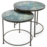 imax worldwide home accent tables and cabinets paxton metal products color furniture printed glass set room essentials storage table grill spatula wood entry vintage half moon 150x150