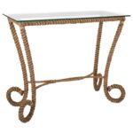 imax worldwide home accent tables and cabinets tranquil jute console products color bedford rope table cabinetstranquil glass top corner small lucite end black wicker patio 150x150