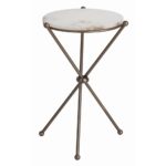 impressive marble accent table with gold incredible shelley starr chloe side top stein world metal basket end dale tiffany hummingbird lamp hampton bay posada retro furniture 150x150