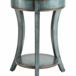 impressive painted accent table with ideas about tables drinkware ceilings side round long farm couch set little white cast iron parasol base glass top wine rack foyer metal 150x150