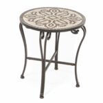 impressive patio accent table metal side attractive bluestone ideas outdoor designs residence remodel square card tablecloth white round tray grey rattan carpet door threshold 150x150