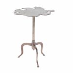 inch modern aluminum irregular shaped brown side table outdoor umbrella free shipping today rattan end tables with glass top vintage oak metal threshold cover round marble 150x150